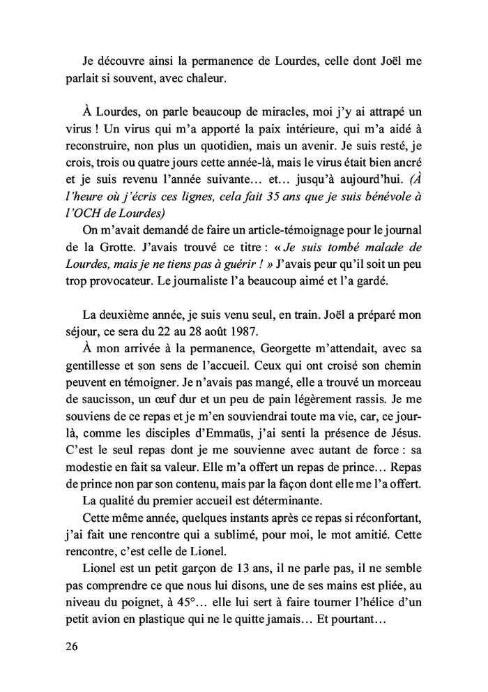 Vous serez vraiment grands...