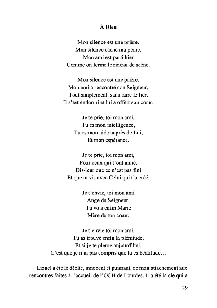 Vous serez vraiment grands...