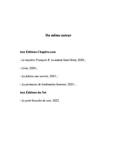 Les odeurs du bonheur