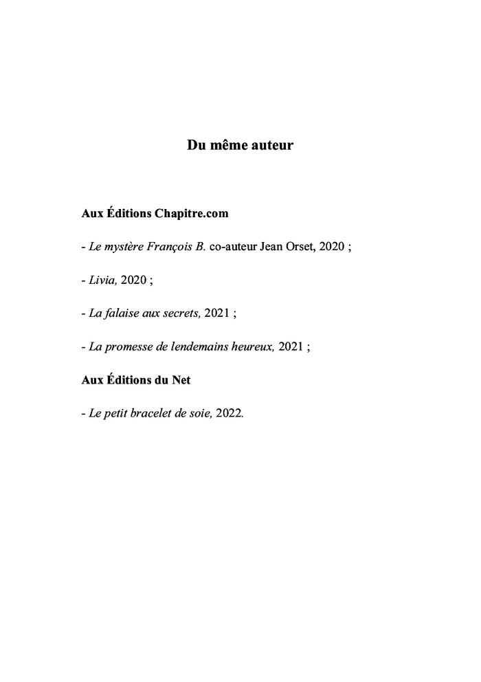 Les odeurs du bonheur