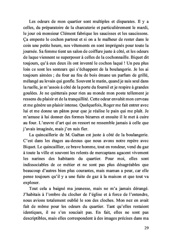 Les odeurs du bonheur