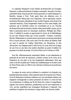 Bonneville, ce français qui découvrit l'ouest américain