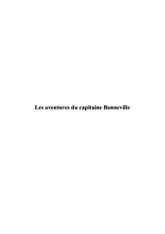 Bonneville, ce français qui découvrit l'ouest américain