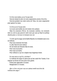 Du traîneau des anges