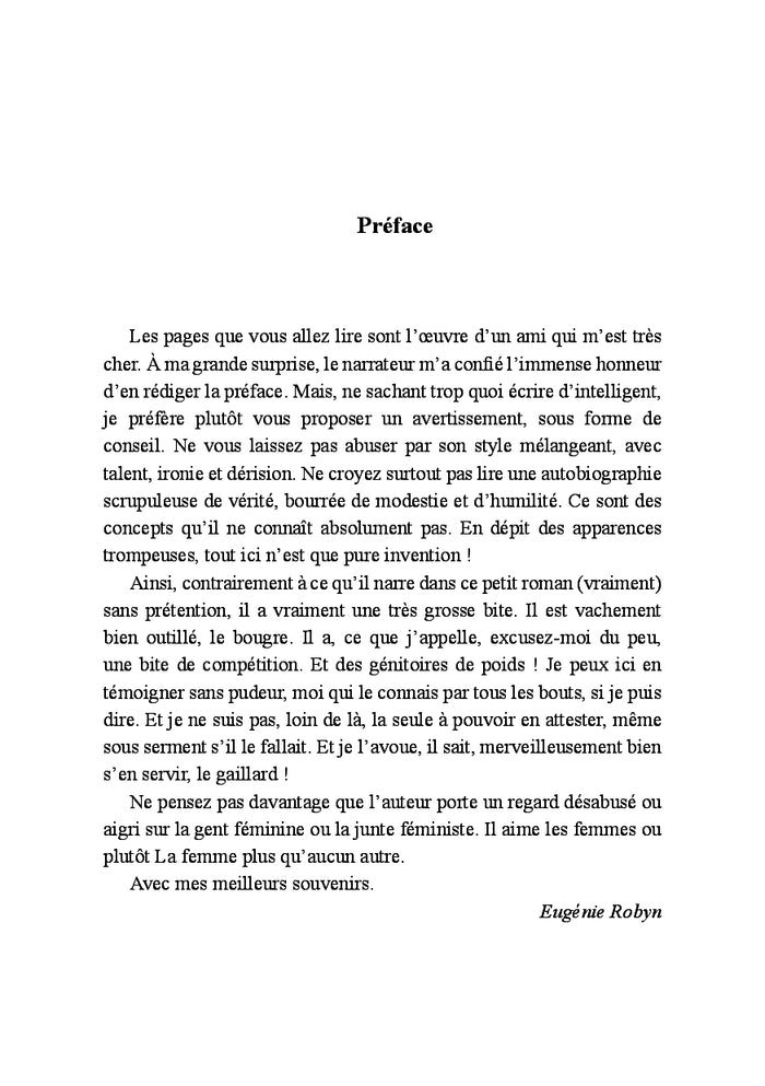 Vagues souvenirs d'un crétin ordinaire