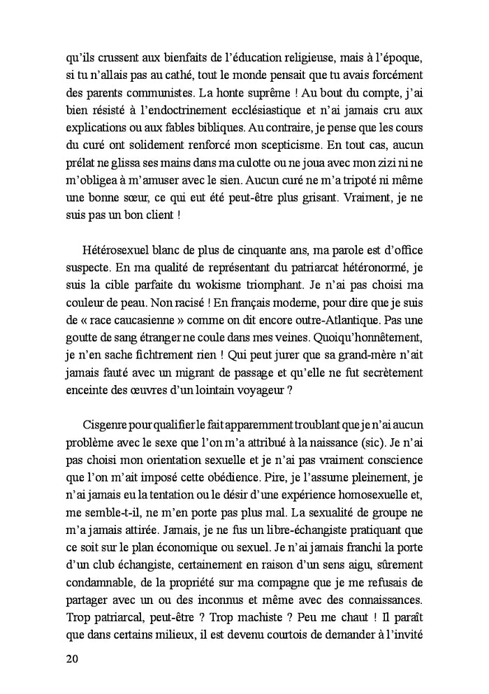 Vagues souvenirs d'un crétin ordinaire