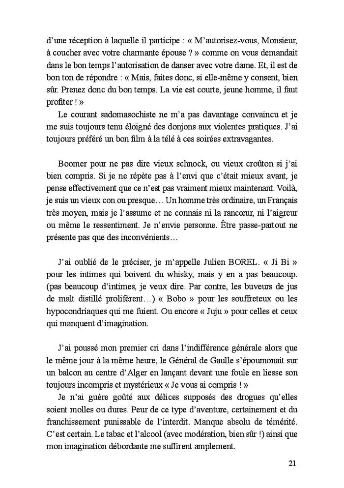 Vagues souvenirs d'un crétin ordinaire