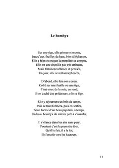Nature en vers et animaux