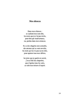 Les mots du silence