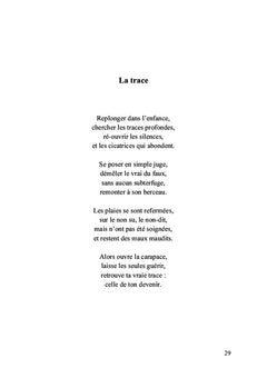 Les mots du silence
