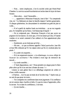 La stagiaire de monsieur François