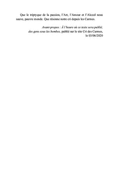 Carnets des carmes