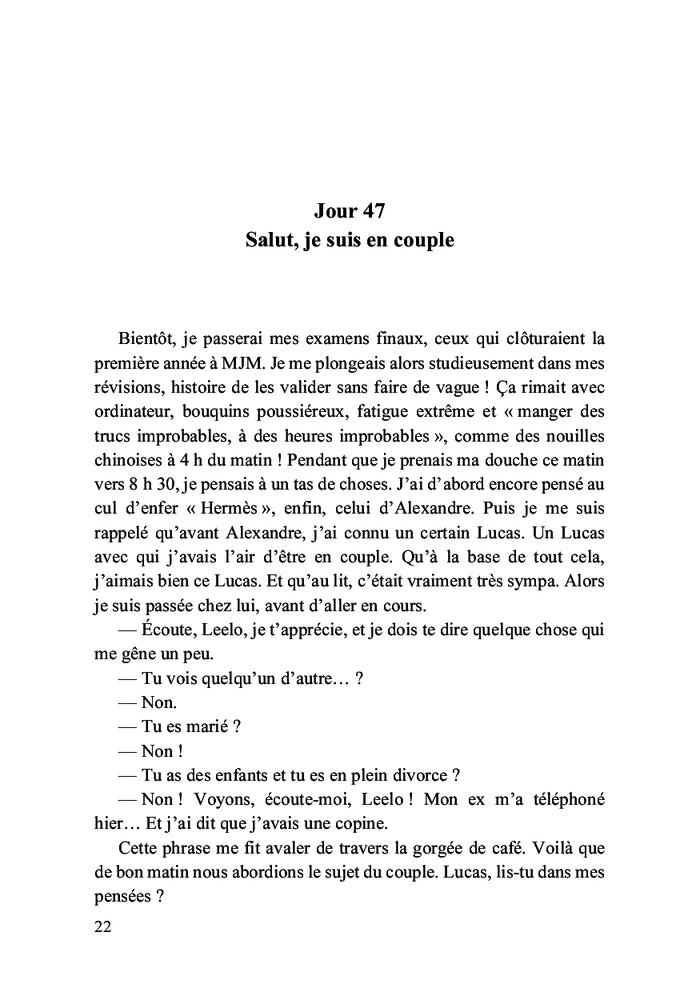 Les confidences de Leelo Gabryel