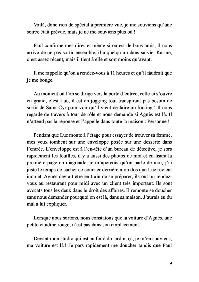 Suspens au bord du lac