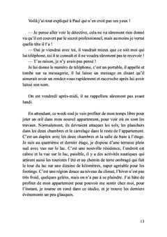 Suspens au bord du lac