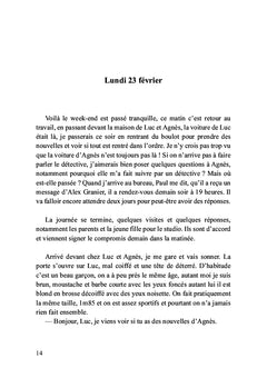 Suspens au bord du lac