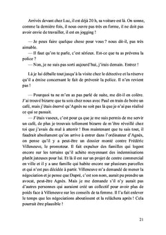 Suspens au bord du lac