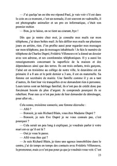 Suspens au bord du lac