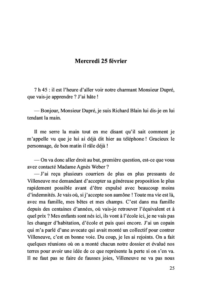 Suspens au bord du lac