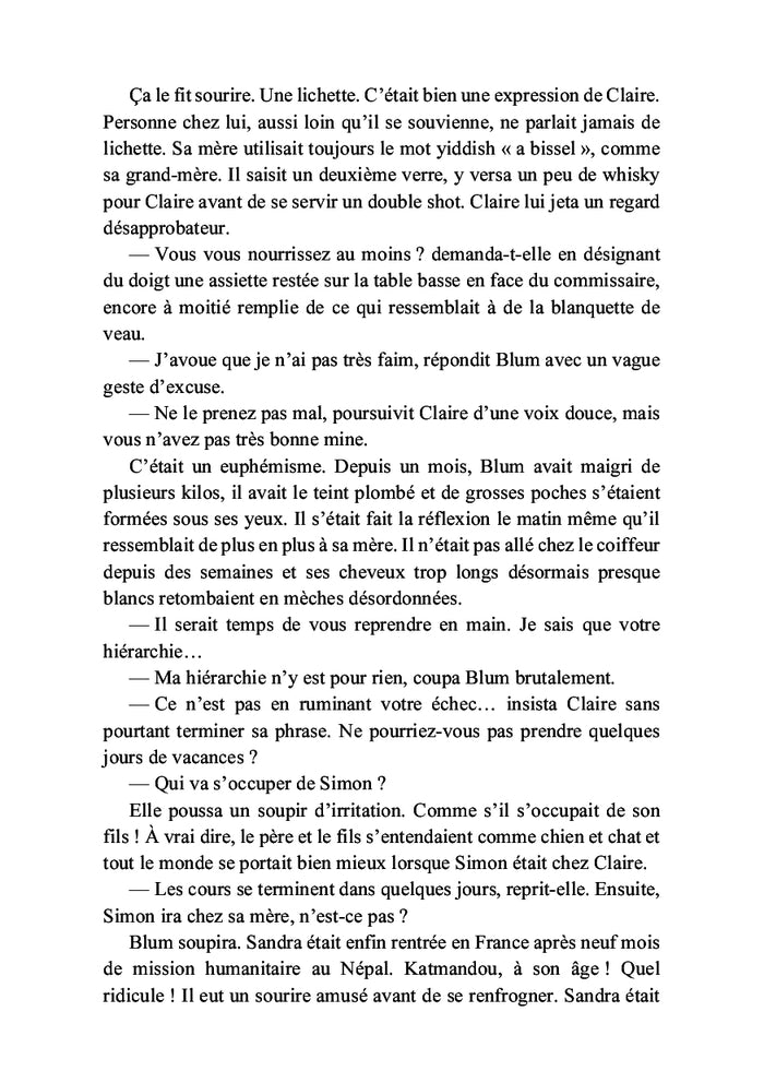 Le commissaire se met au vert