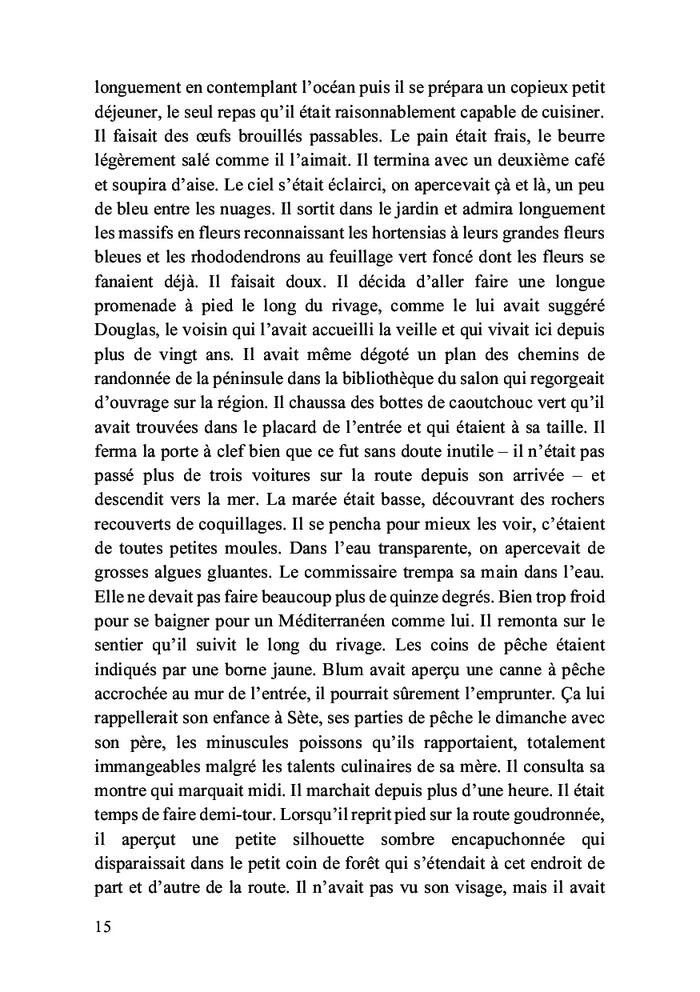 Le commissaire se met au vert