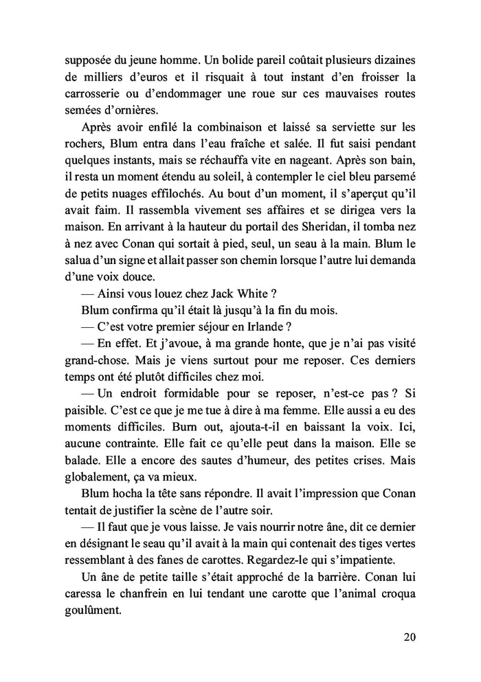 Le commissaire se met au vert