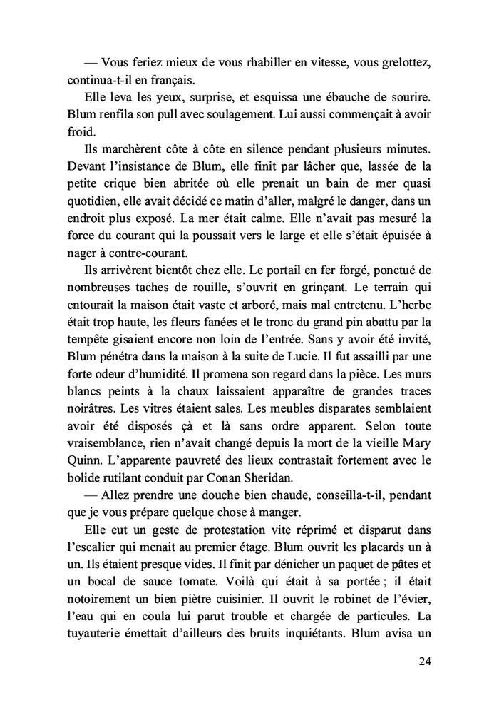 Le commissaire se met au vert