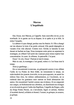 Les cimes proclamées