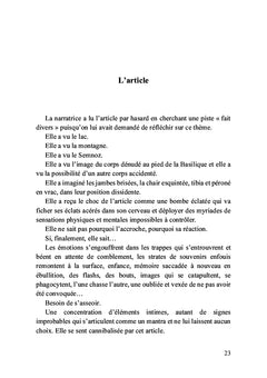 Les cimes proclamées