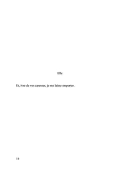 Dialogues amoureux