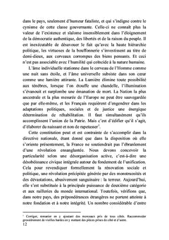 De l'enfer politique au paradis fraternel