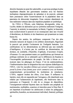 De l'enfer politique au paradis fraternel