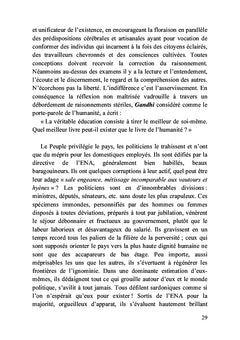 De l'enfer politique au paradis fraternel