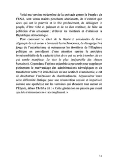De l'enfer politique au paradis fraternel