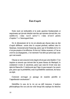 À la recherche d'un sens