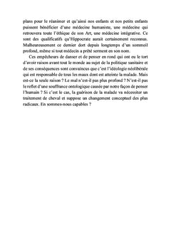 Hippocrate, réveille-toi, la médecine agonise