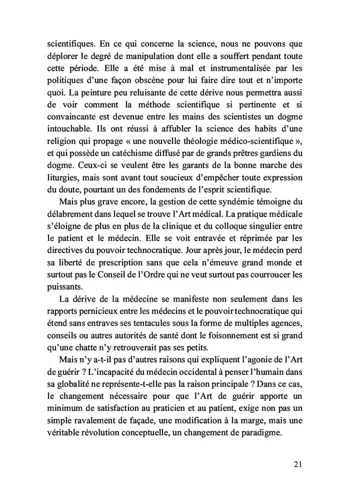 Hippocrate, réveille-toi, la médecine agonise