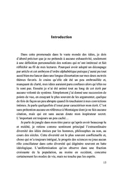 Promenade dans la jungle des idées