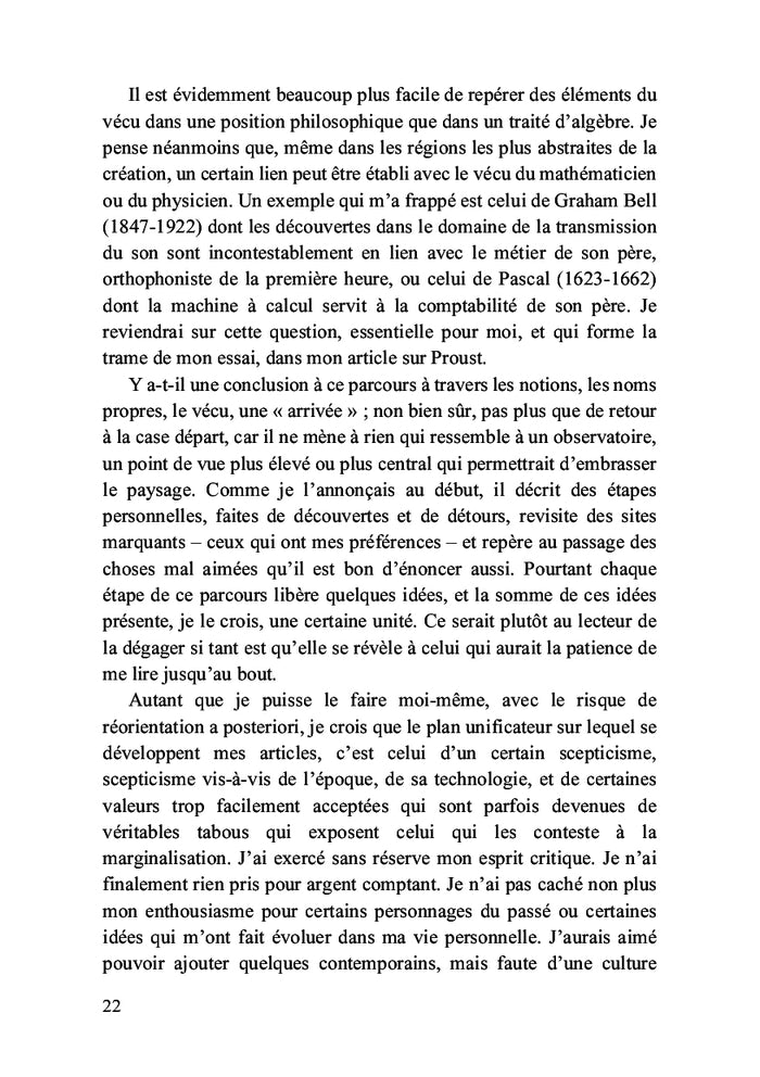 Promenade dans la jungle des idées