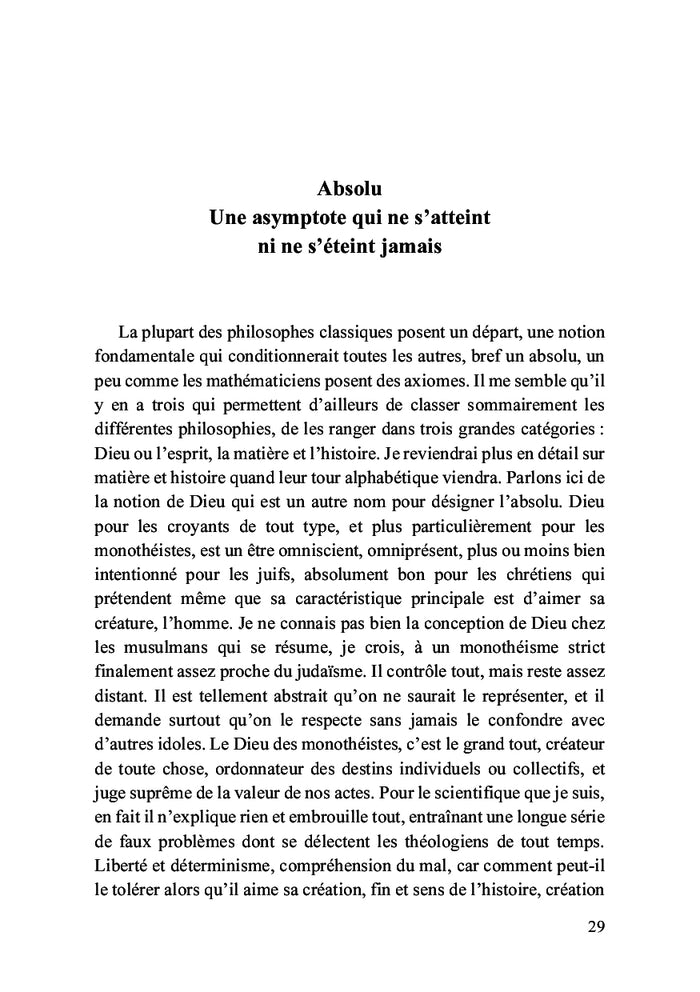 Promenade dans la jungle des idées