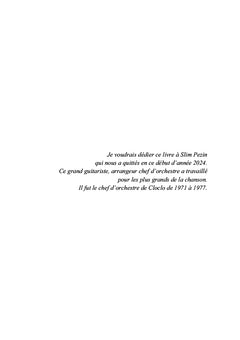 Souvenirs et confidences
