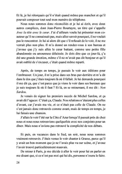 Souvenirs et confidences