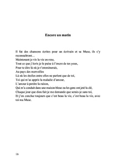 Au fil du temps de la poésie