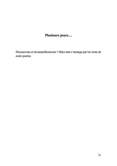 Au fil du temps de la poésie