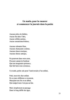 Au fil du temps de la poésie