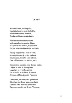 Au fil du temps de la poésie