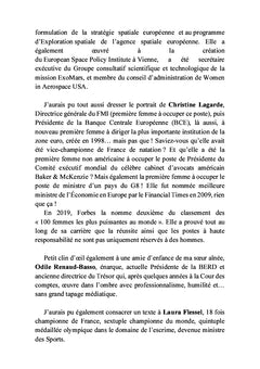 Des femmes à l'honneur