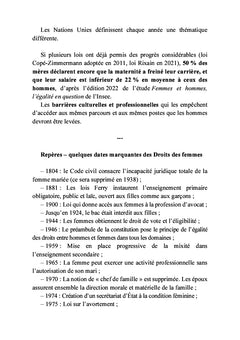 Des femmes à l'honneur