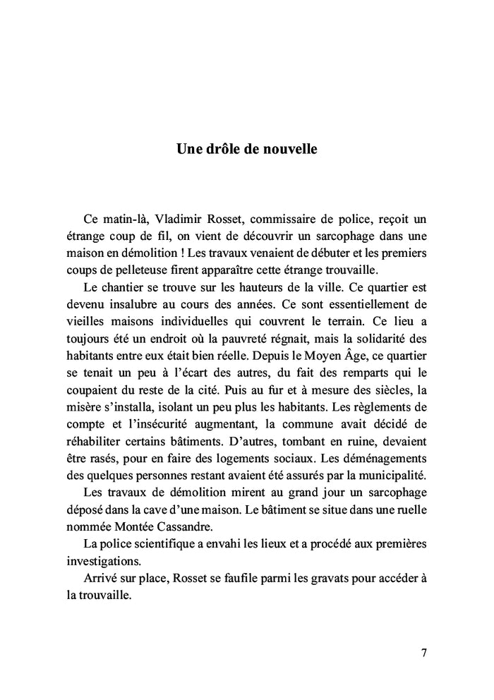 Les phantomes du sarcophage