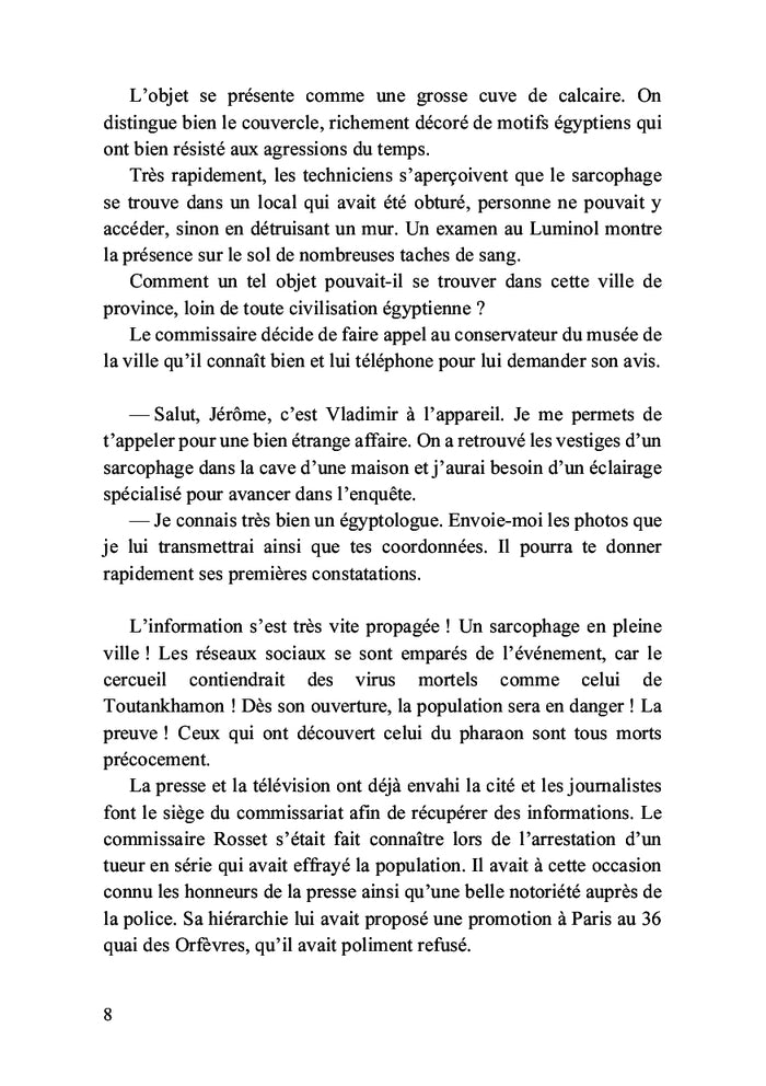 Les phantomes du sarcophage